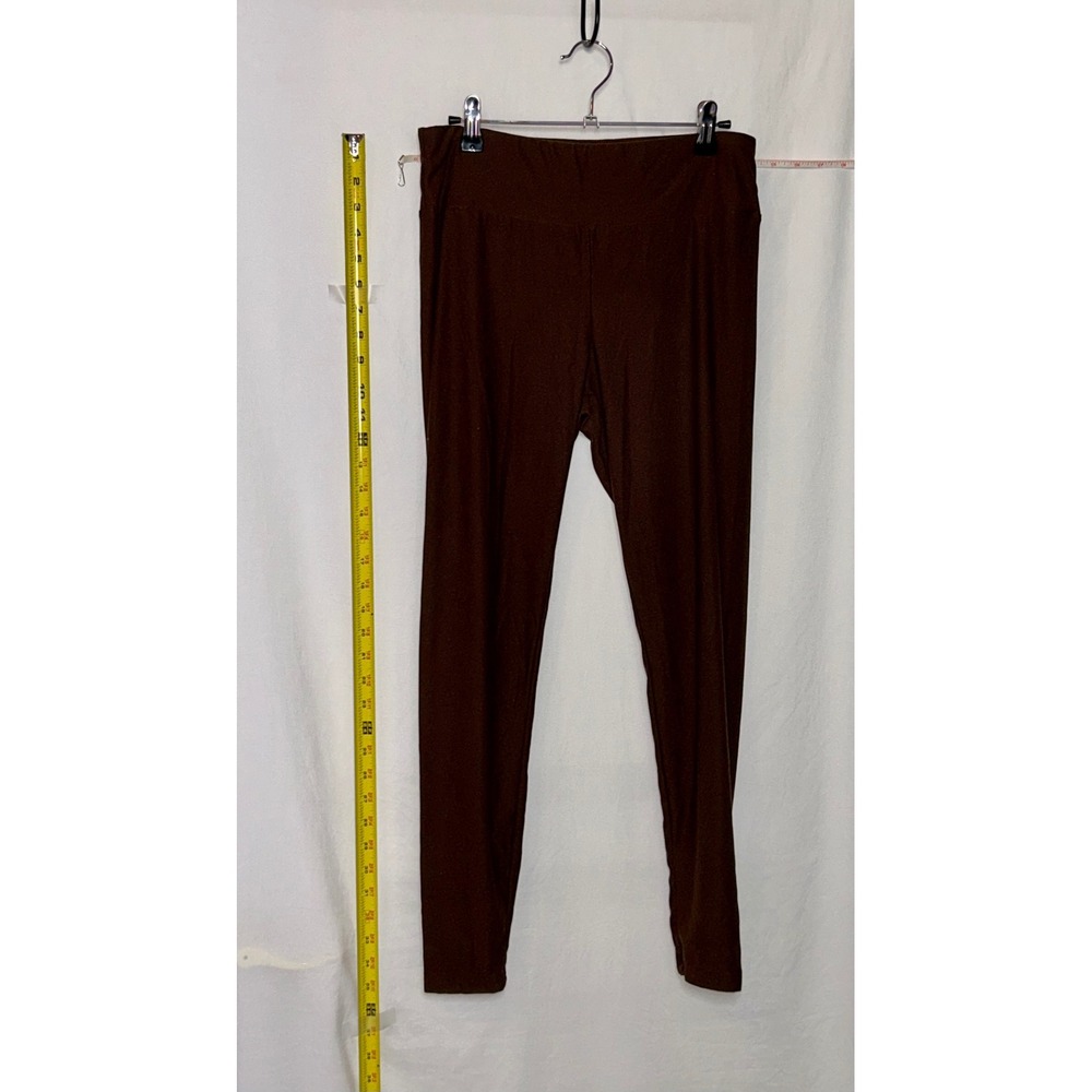 No Boundaries Womens Brown‎ Leggings L XL Recycled Polyester Spandex